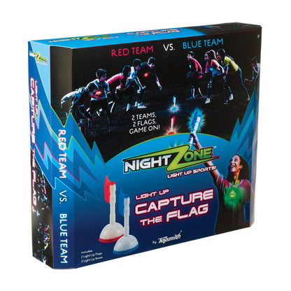 NightZone Light Up Capture the Flag Game Set