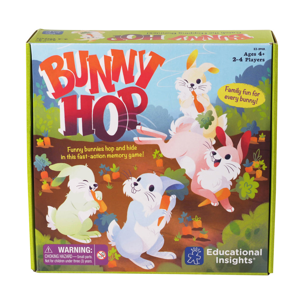 Bunny Hop Memory Strategy Board Game by Educational Insights