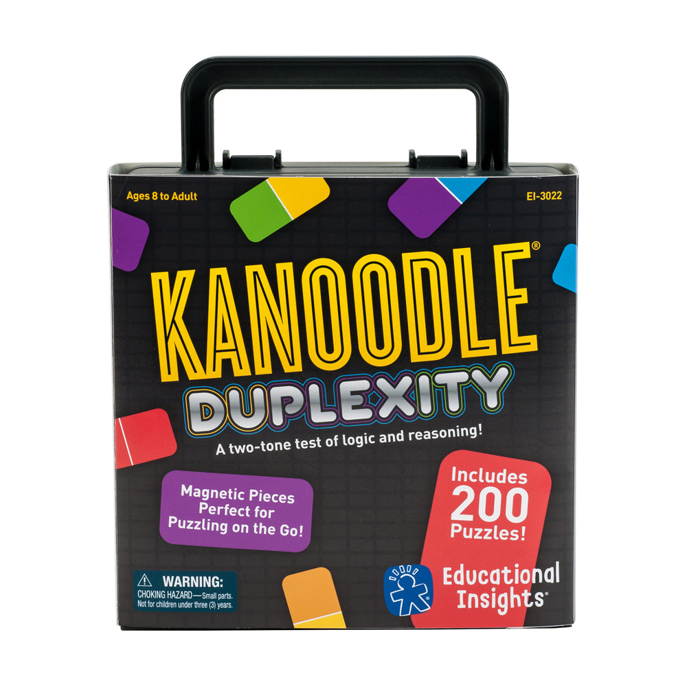 Educational Insights Kanoodle Duplexity Magnetic Puzzle Game - 28 pc