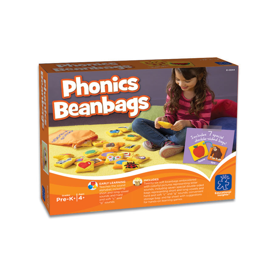 Educational Insights Phonics Beanbags - Alphabet Learning Game