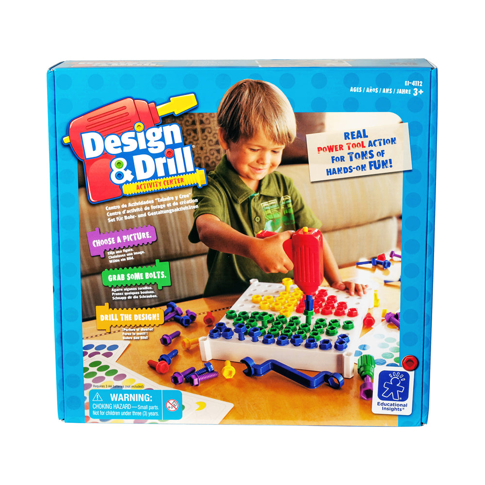 Educational Insights Design & Drill Activity Center - STEM Learning Toy