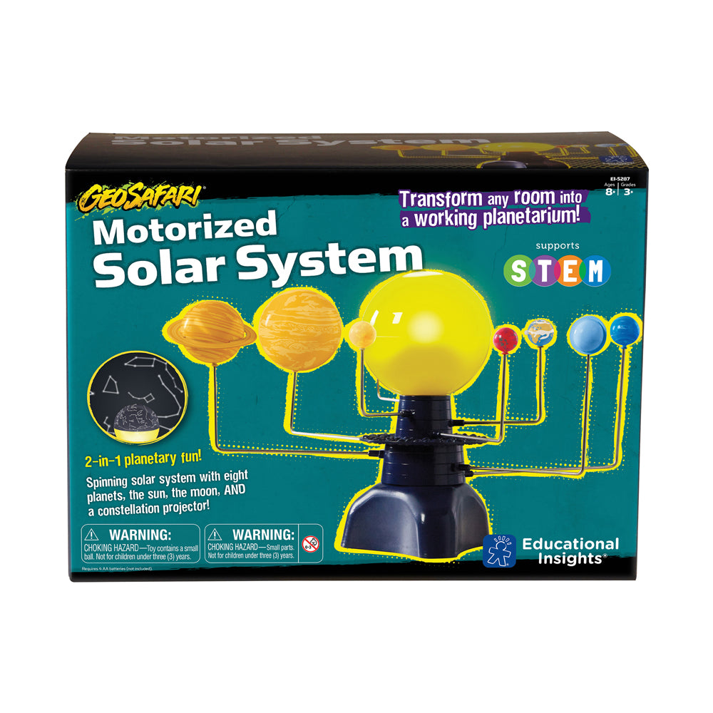 Educational Insights GeoSafari Motorized Solar System Science Kit