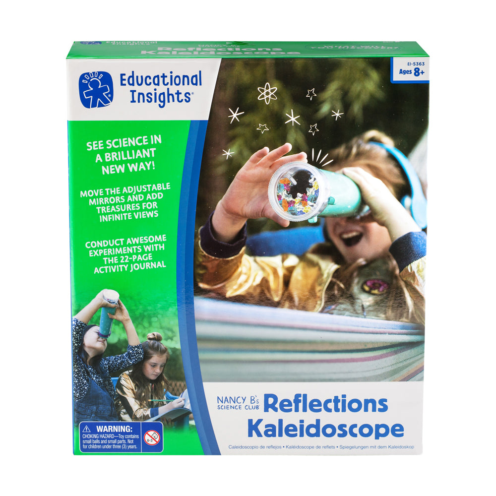 Educational Insights Nancy B's Science Club Reflections Kaleidoscope & Telescope Kit