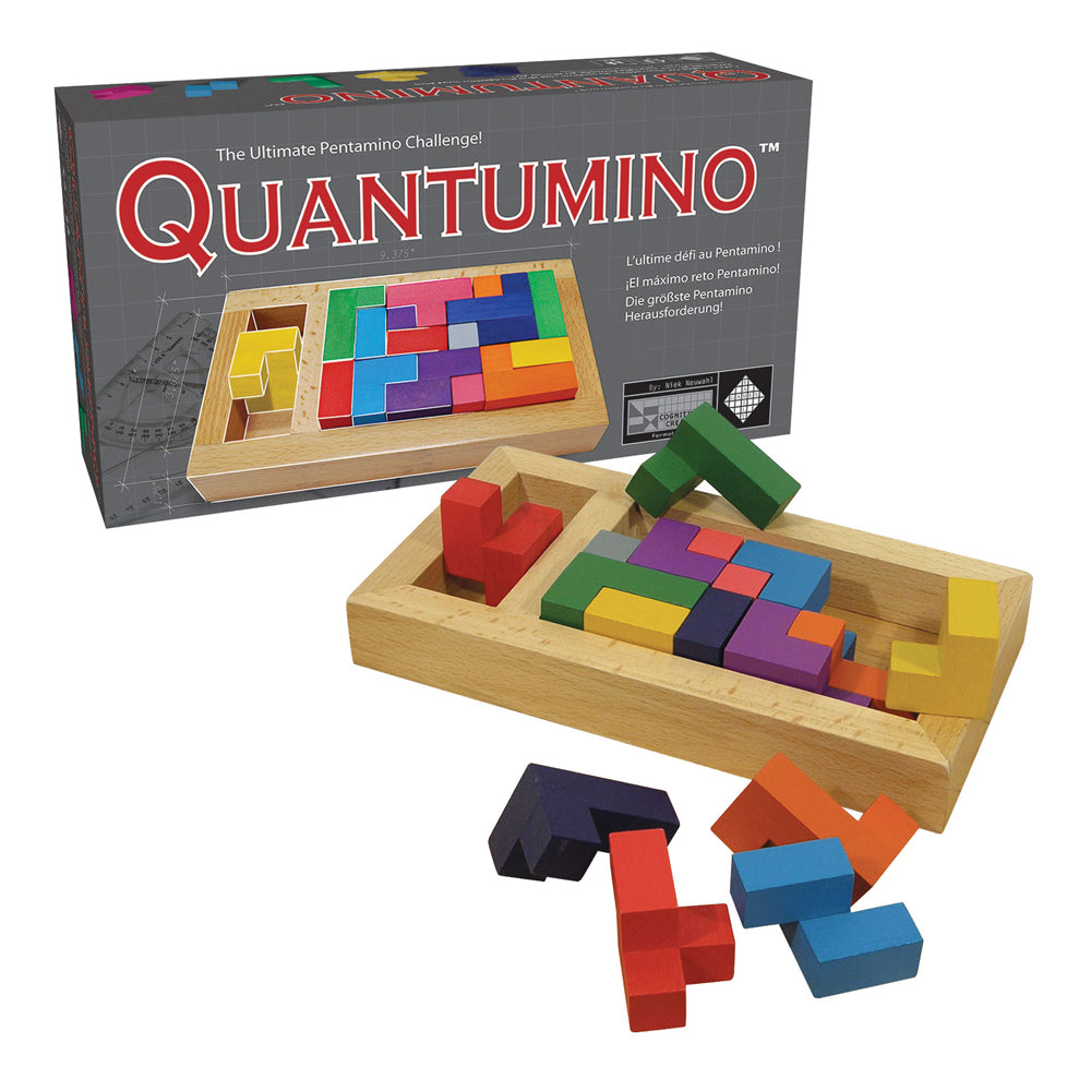 Family Games Inc. Quantumino Wooden Puzzle - 17 pc