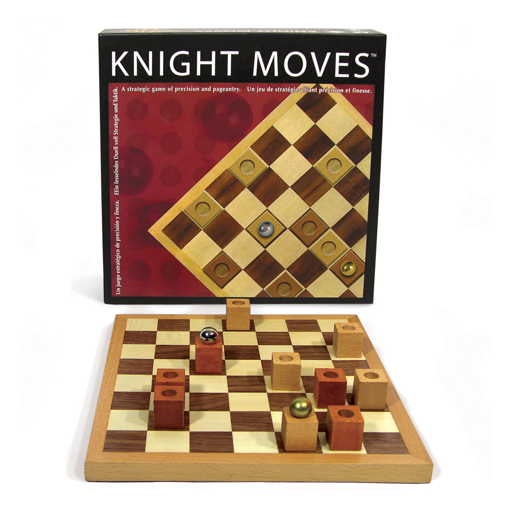 Knight Moves Strategic Board Game for 2 Players