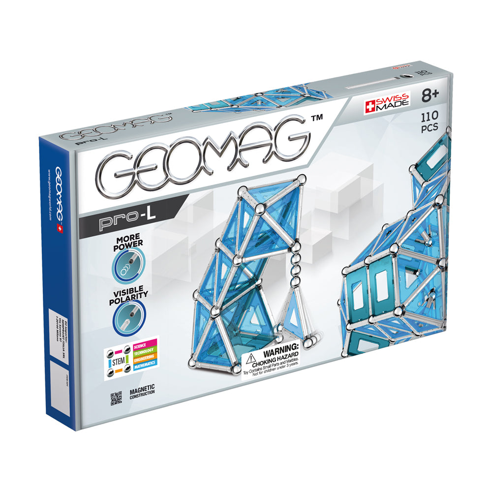 Geomag Pro-L Magnetic Construction Set - 110 Pieces