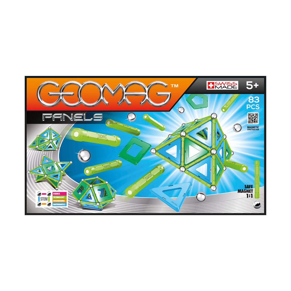 Geomag Panels Magnetic Construction Set 83 Pieces with Colorful Pane Toys R Us