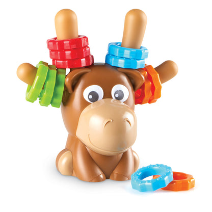 Learning Resources Max The Fine Motor Moose - Colorful Interactive Toy