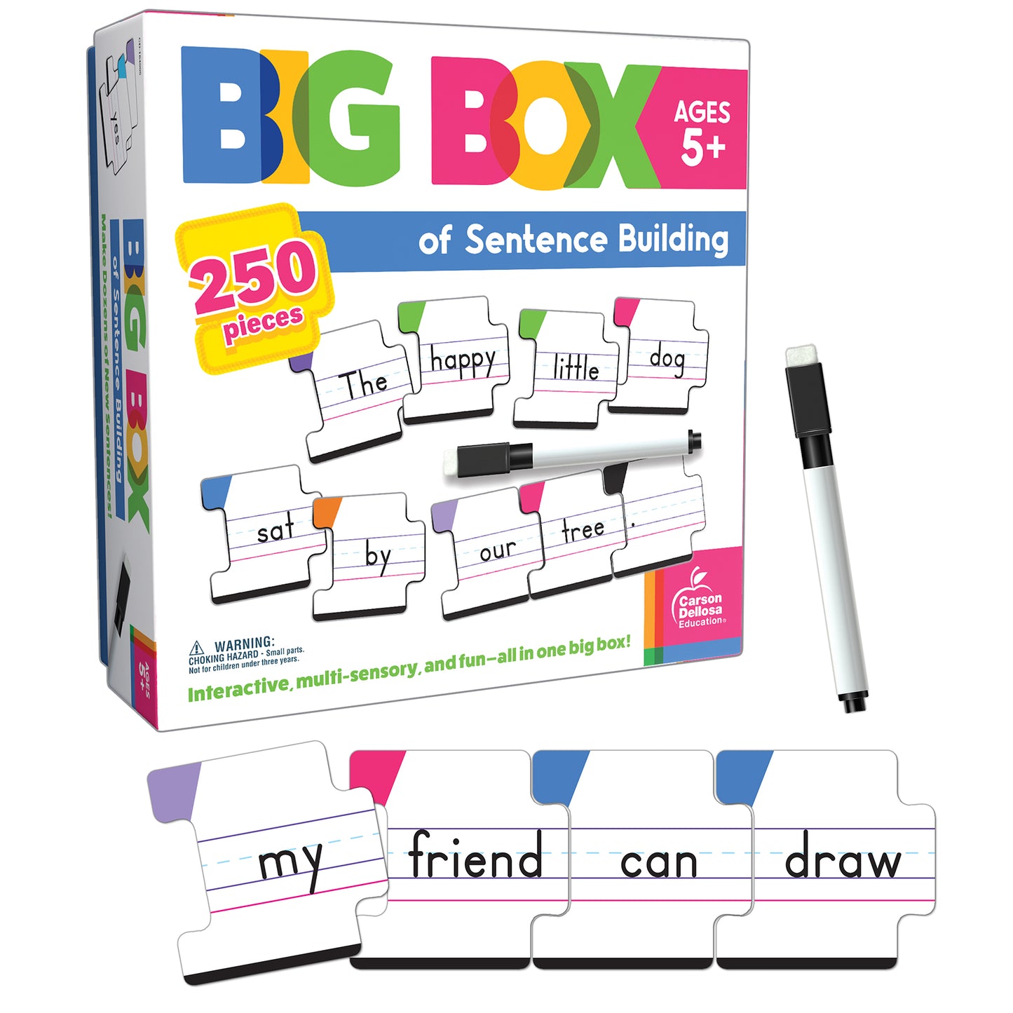 Key Education Publishing Big Box of Sentence Building - Educational Puzzle Set