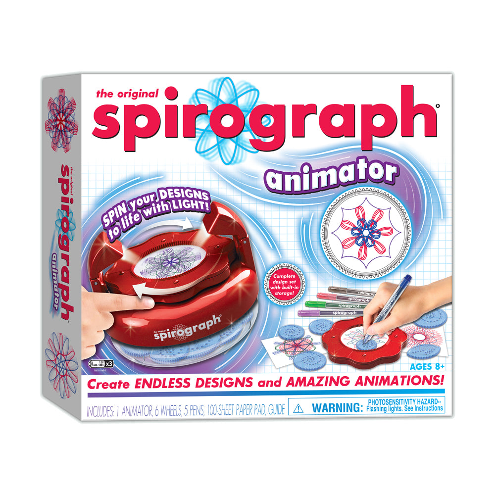 Spirograph Animator Creative Design and Animation Kit