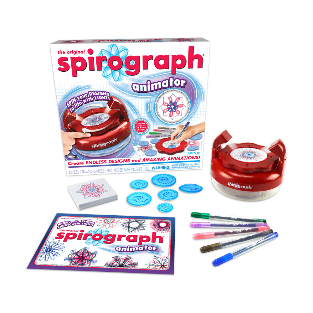 Spirograph Animator Creative Design and Animation Kit