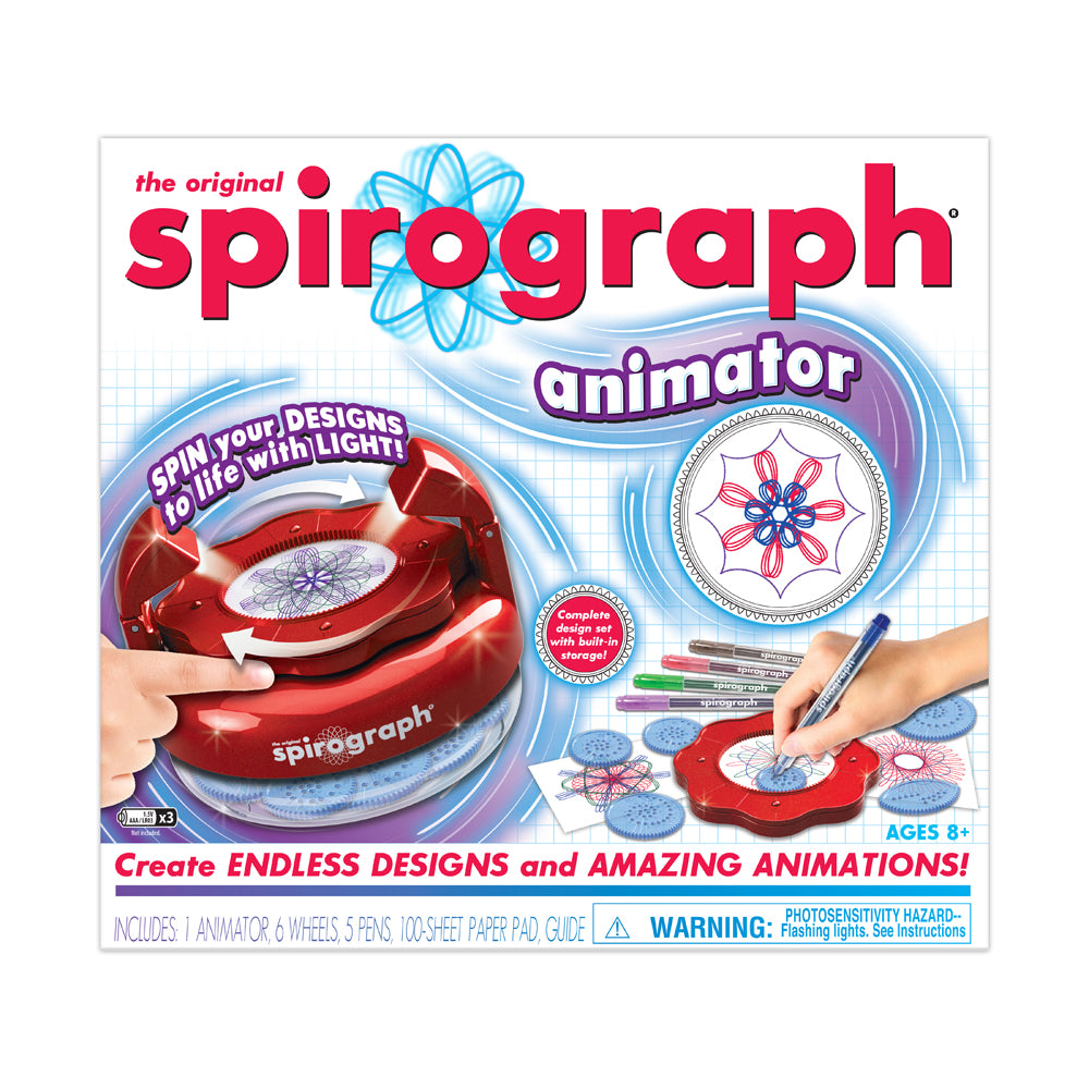 Spirograph Animator Creative Design and Animation Kit