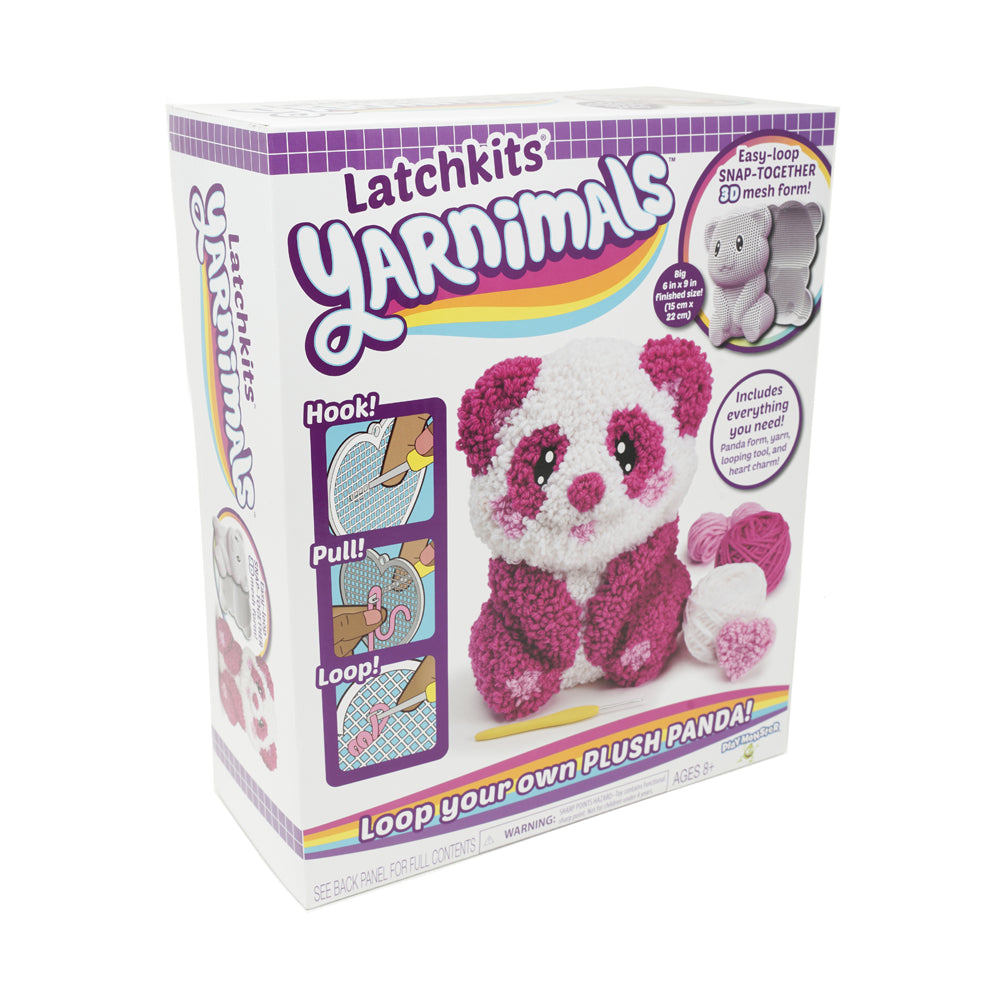 PlayMonster Latchkits Yarnimals 3D Panda Craft Kit