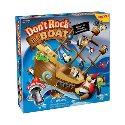 Don't Rock the Boat Balancing Pirate Penguin Game