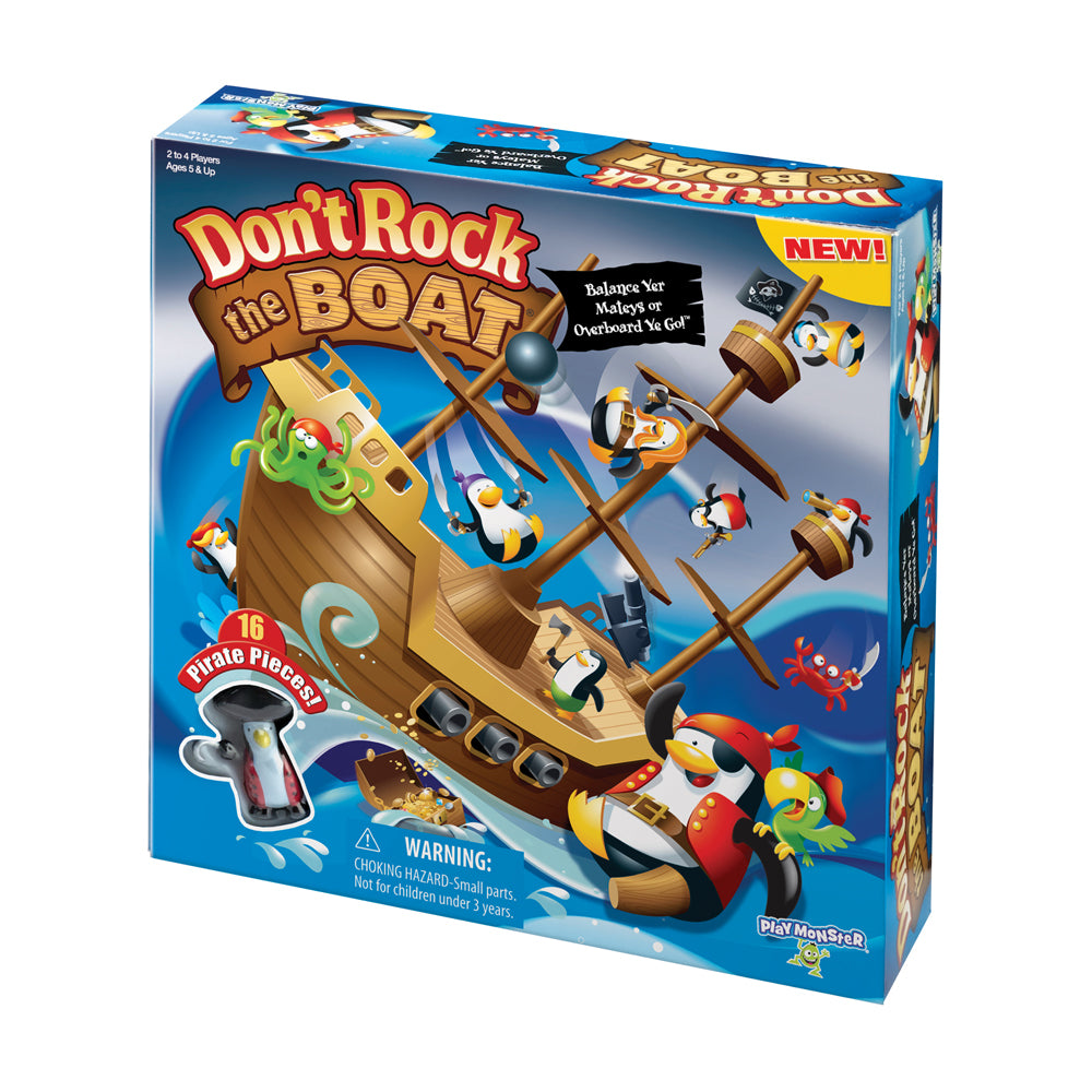 Don't Rock the Boat Balancing Pirate Penguin Game