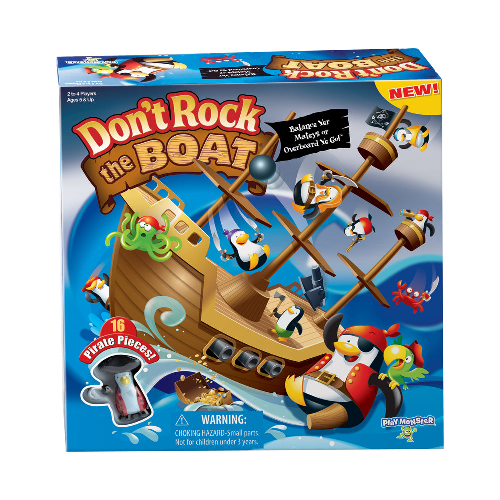 Don't Rock the Boat Balancing Pirate Penguin Game