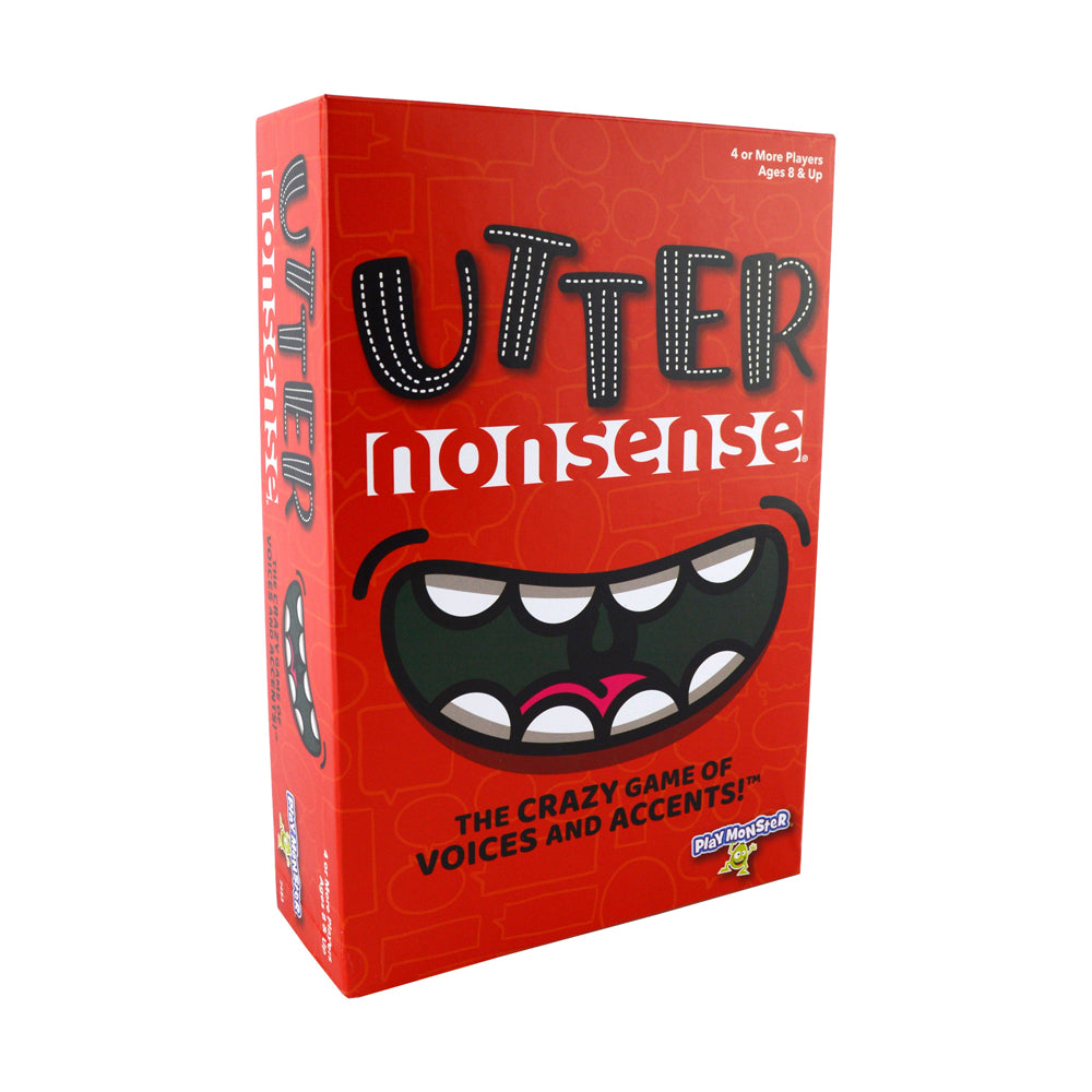 Utter Nonsense Family Edition Voice and Accent Party Game