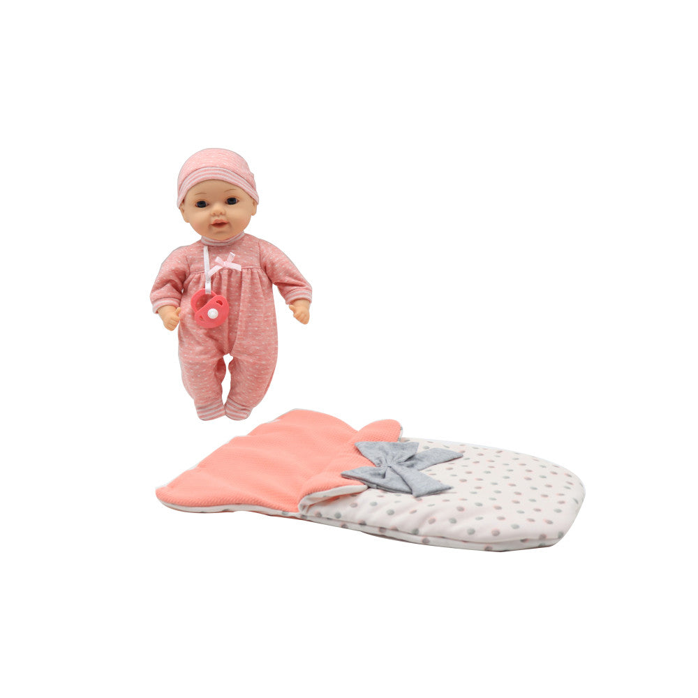 DREAM COLLECTION 13" My Dream Baby Doll with Bunting and Pacifier