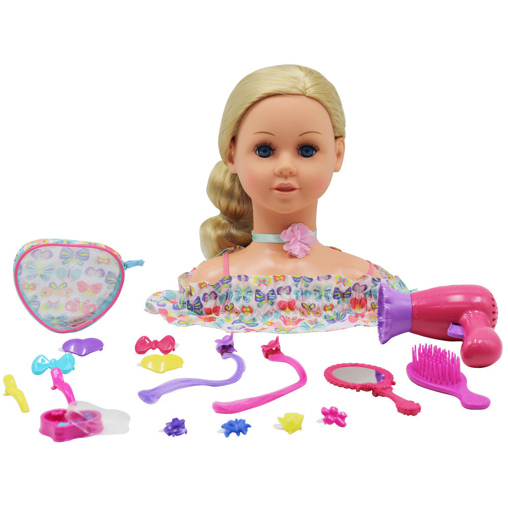 Dream Collection 11-Piece Ultimate Hair Styling Doll Set