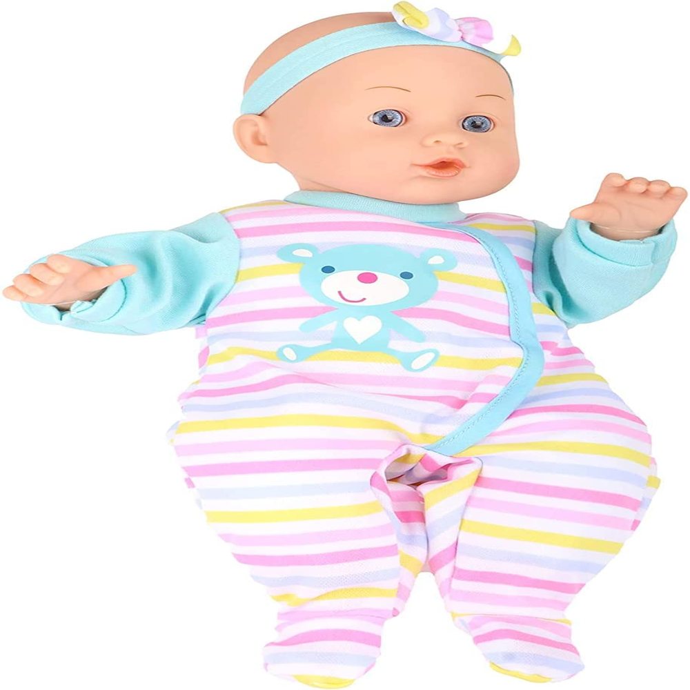 DREAM COLLECTION 14-inch Interactive Chatter & Coo Baby Doll