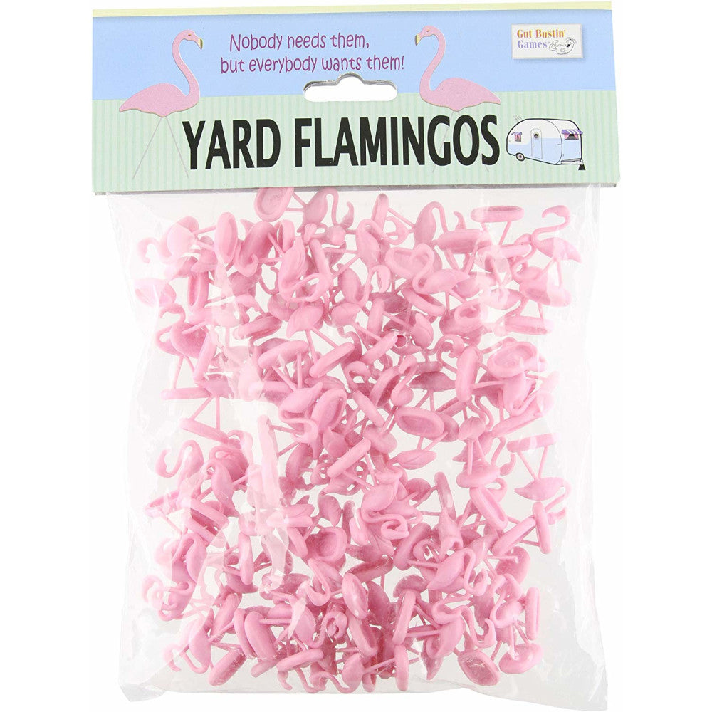 Toys'R'Us Pink Miniature Yard Flamingo Set - 100 Count