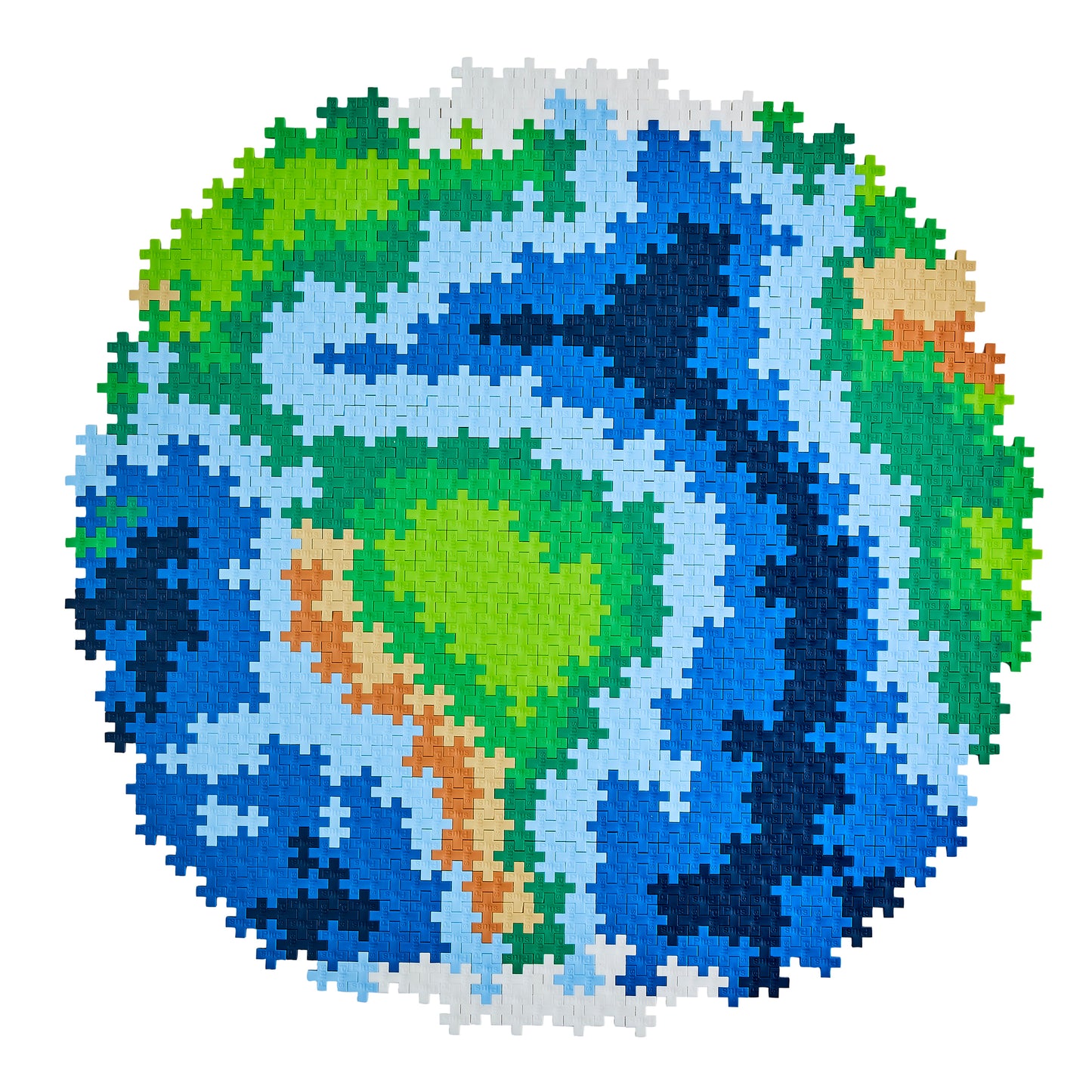 Plus-Plus Puzzle By Number - 800 Piece Earth-Themed Puzzle