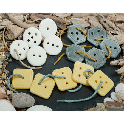 Yellow Door Count & Thread Stones - Educational Number and Shape Sorting Toy