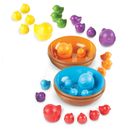 Learning Resources Birds in a Nest Sorting Set - Colorful Educational Toy