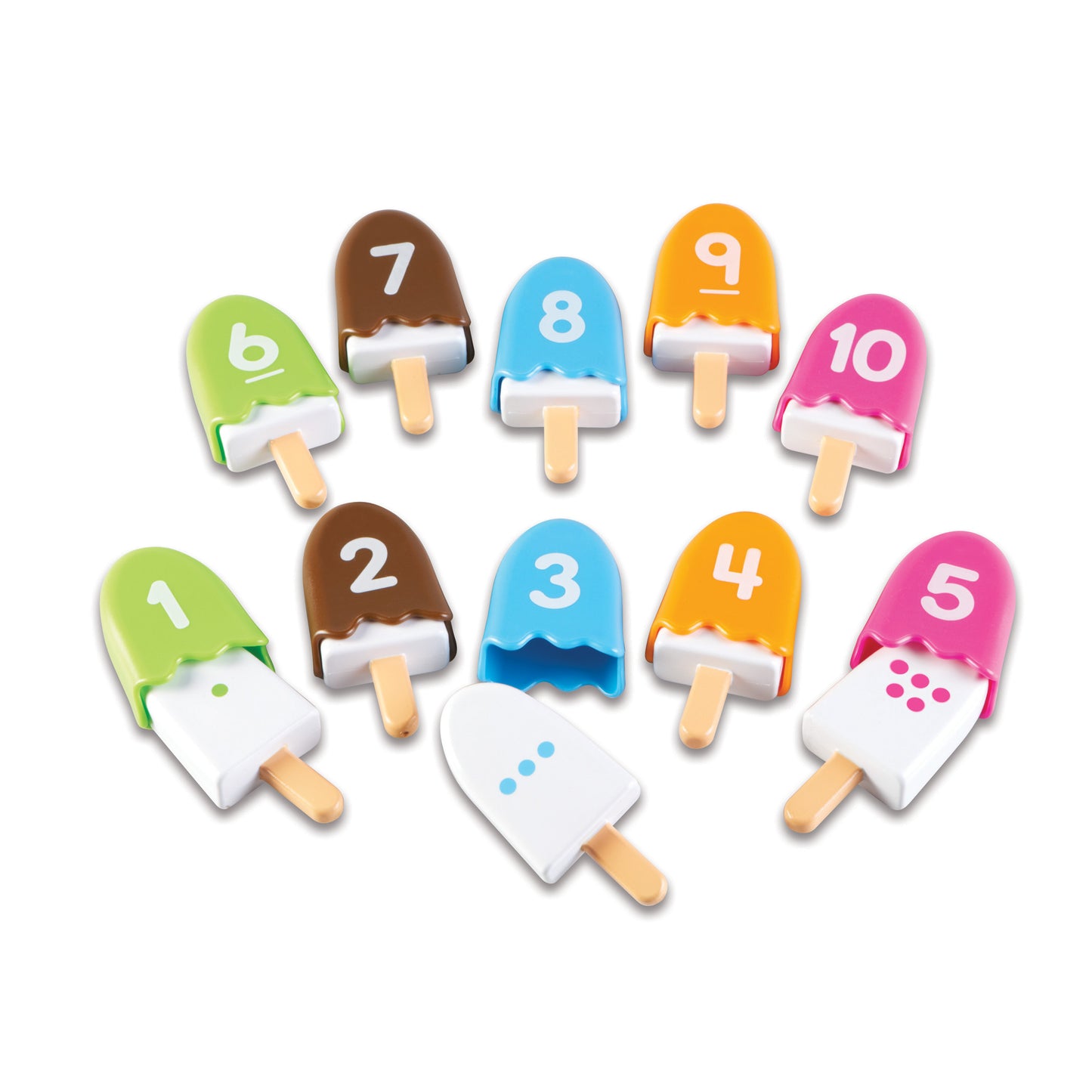 Learning Resources Smart Snacks NumberPOPS - Interactive Counting Ice Cream Toy