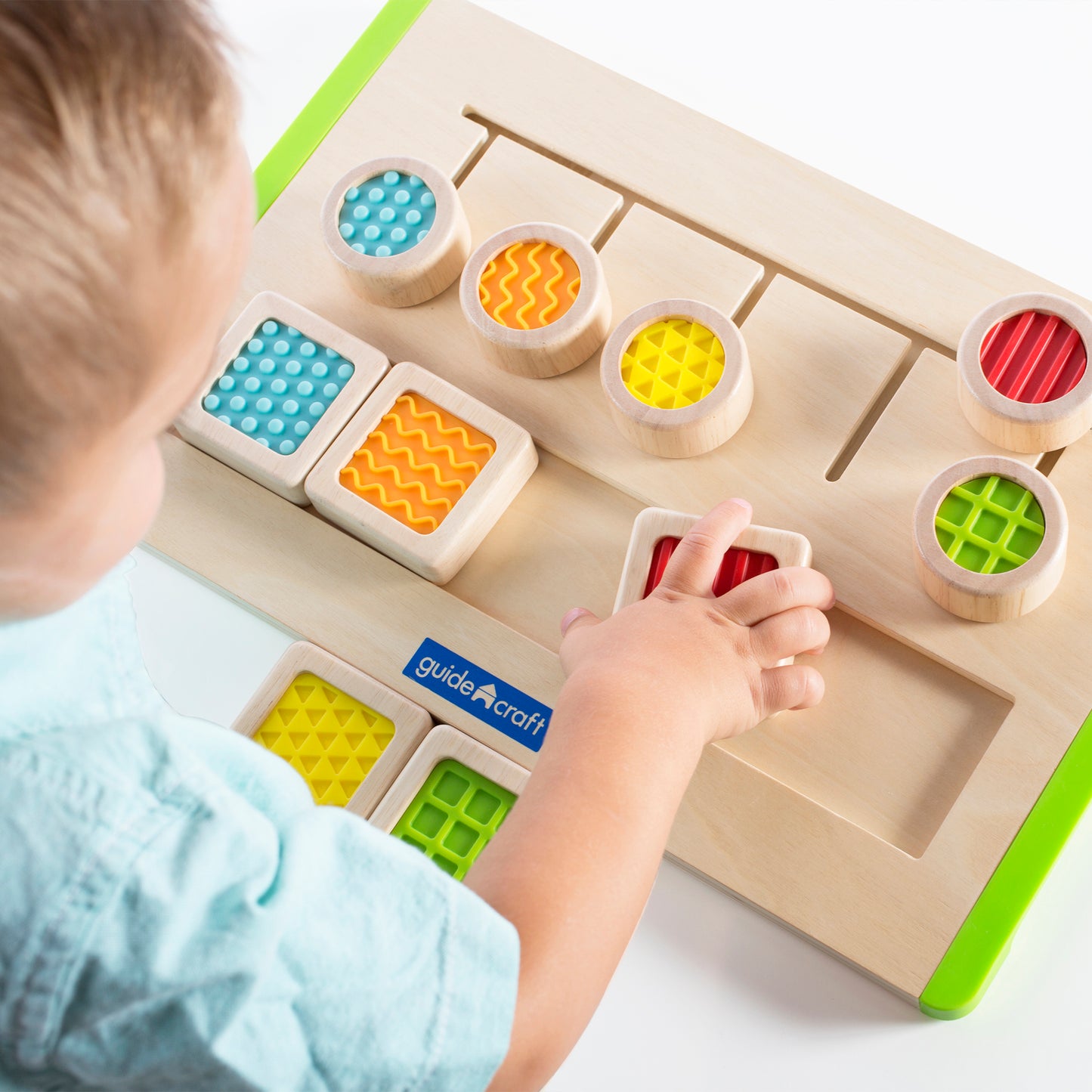 Guidecraft Tactile Matching Maze - Sensory Educational Toy