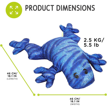 Manimo Weighted Plush Frog - Comforting Blue 2.5 kg