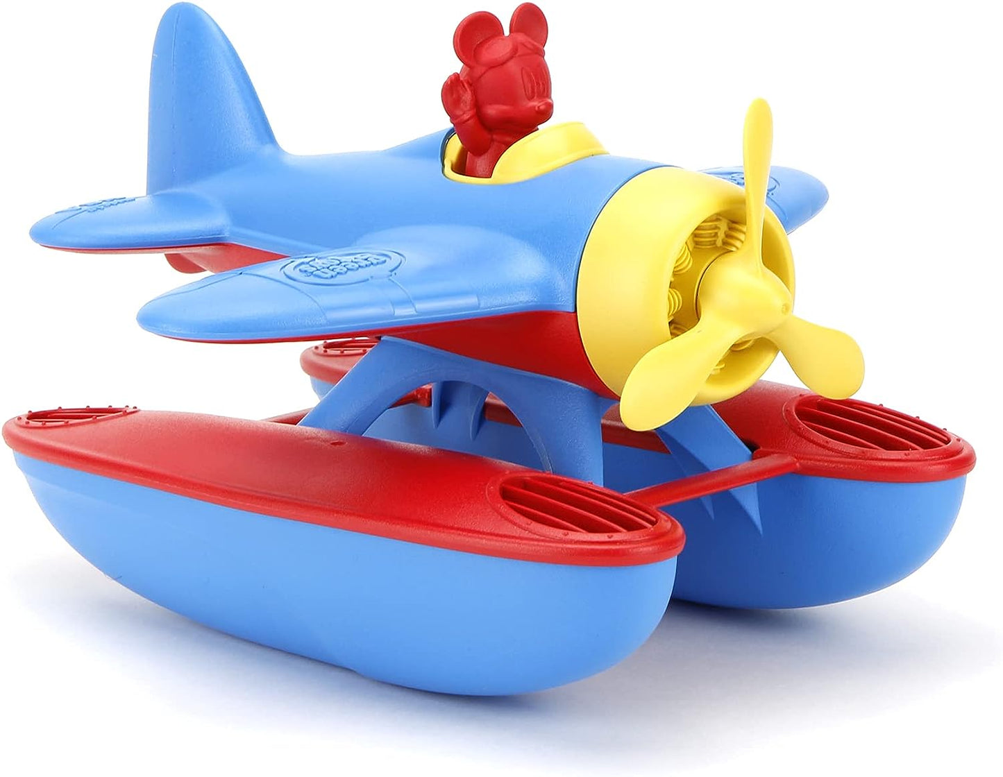 Green Toys Disney Mickey Mouse Seaplane - Eco-Friendly Floating Toy