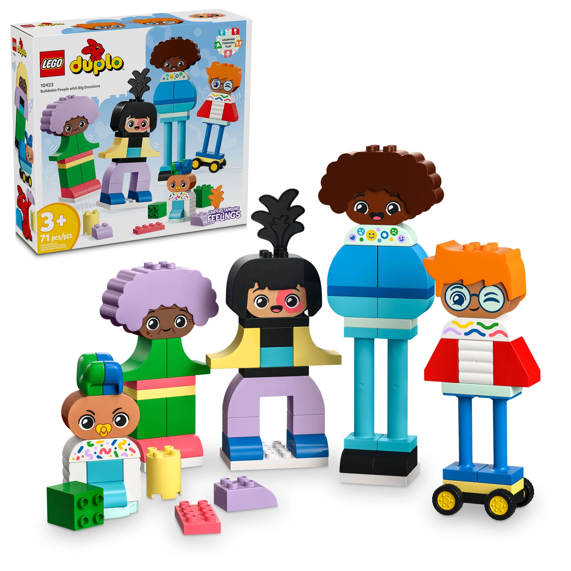 LEGO DUPLO Town Buildable People with Big Emotions 10423