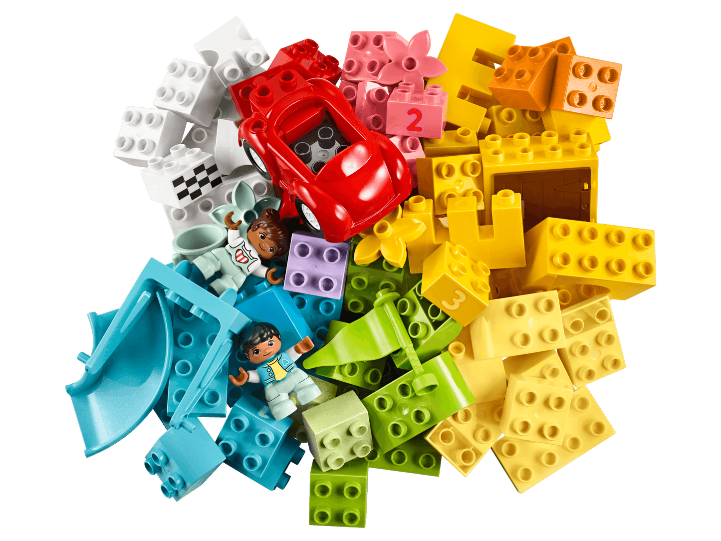 LEGO DUPLO Classic Deluxe Brick Box 10914 - 85 Piece Building Toy