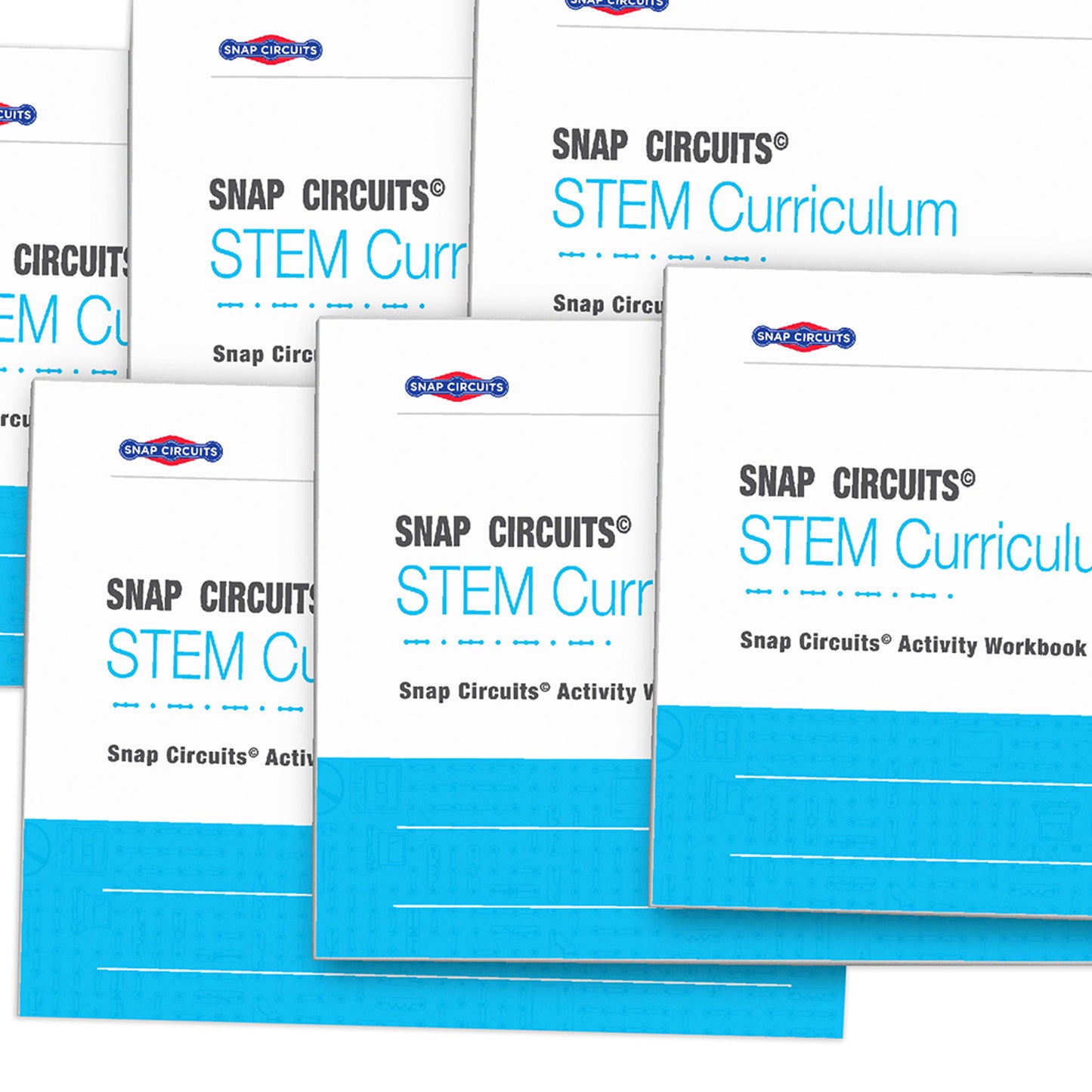 Elenco Snap Circuits Student Manual - STEM Classroom Activity Kit - 6-Pack