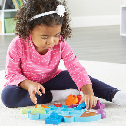 Learning Resources Spike the Fine Motor Hedgehog - Shape Sorter and Puzzle