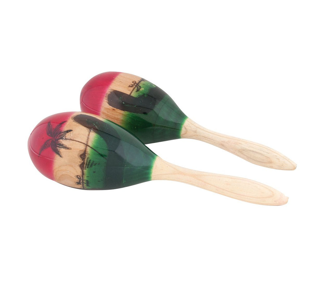 Westco Handcrafted Wood Maracas Musical Toy for Kids