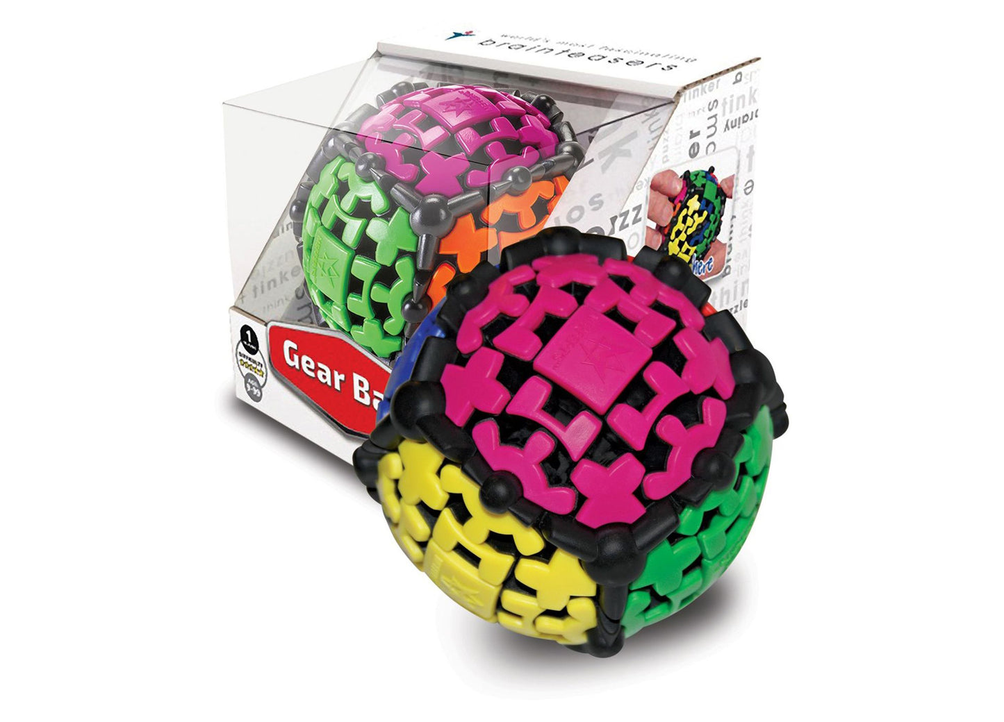 Project Genius Gear Ball Brain Teaser - Award-Winning 3D Puzzle