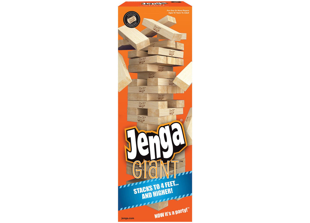 Jenga Giant Genuine Hardwood Game - Premium Edition