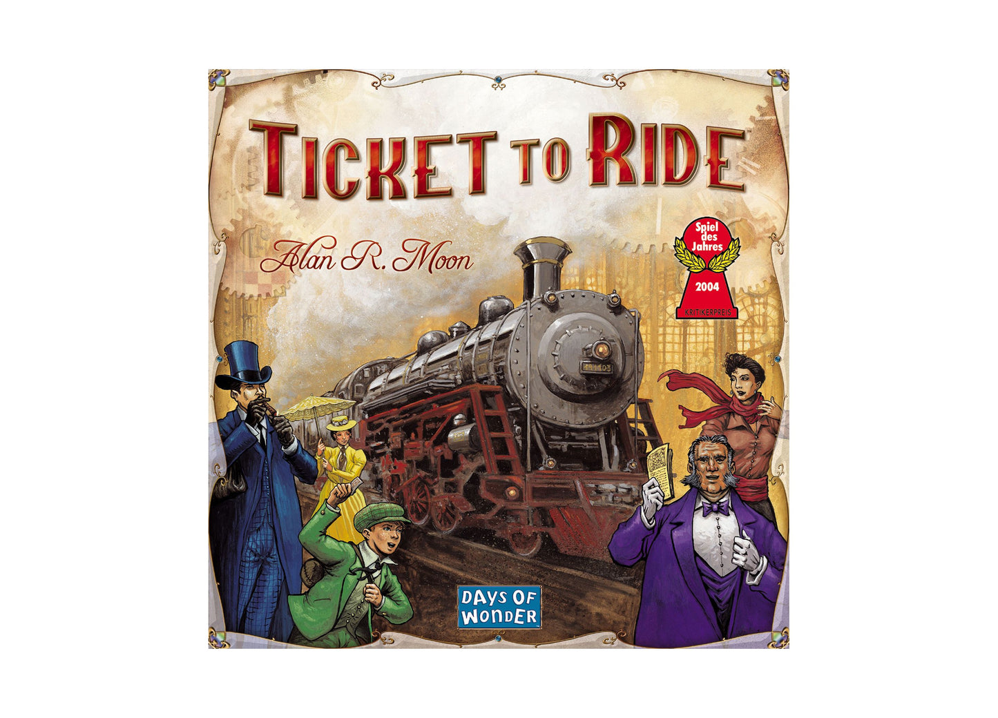 Ticket to Ride North American Adventure Board Game