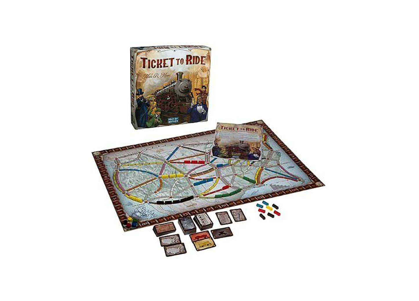 Ticket to Ride North American Adventure Board Game