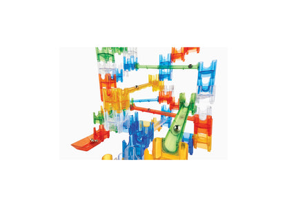 MindWare Q-BA-MAZE 2.0 Rails Builder Set - Interactive Marble Maze Construction Kit