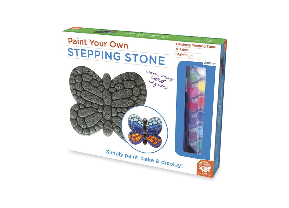 MindWare Paint Your Own Butterfly Mosaic Stepping Stone Kit