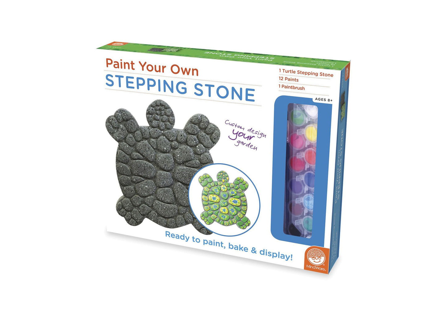 MindWare Paint Your Own Turtle Stepping Stone Kit - Arts and Crafts