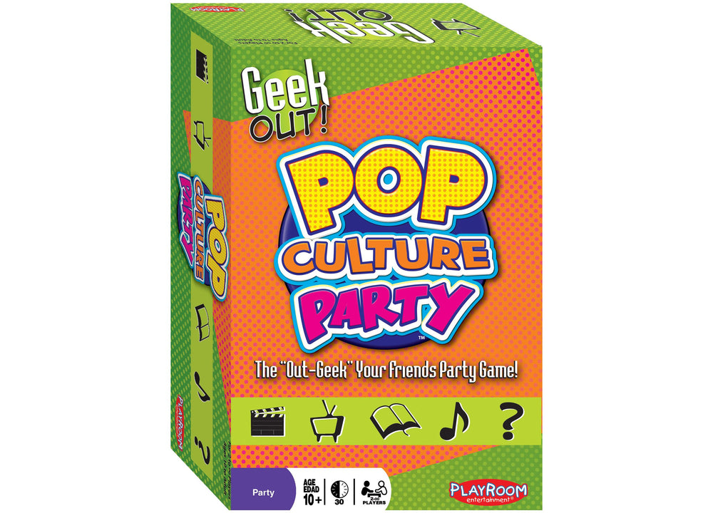 Geek Out! Pop Culture Party Edition Trivia Game