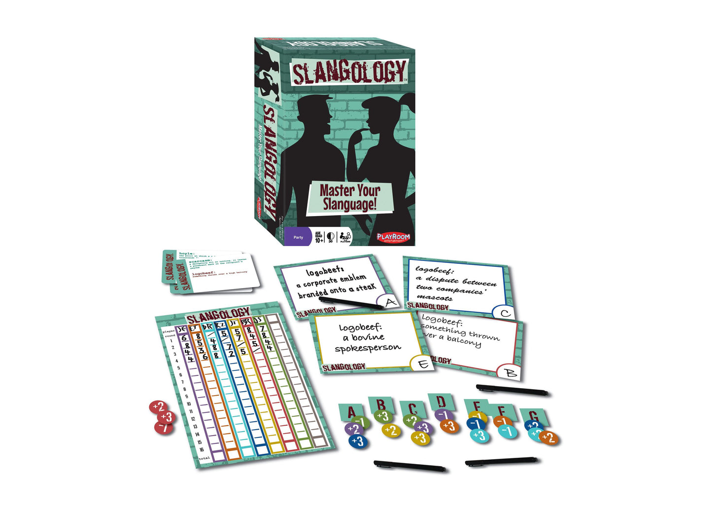 Slangology Party Board Game by Playroom Entertainment