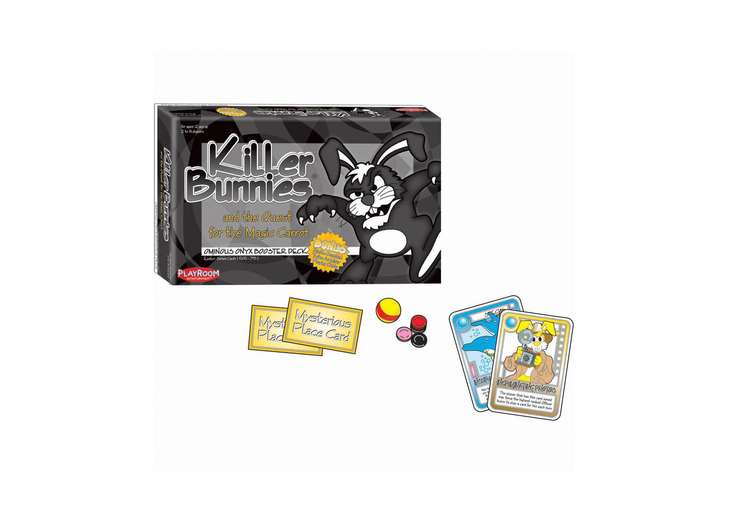 Playroom Entertainment Killer Bunnies: Ominous Onyx Booster Deck Expansion