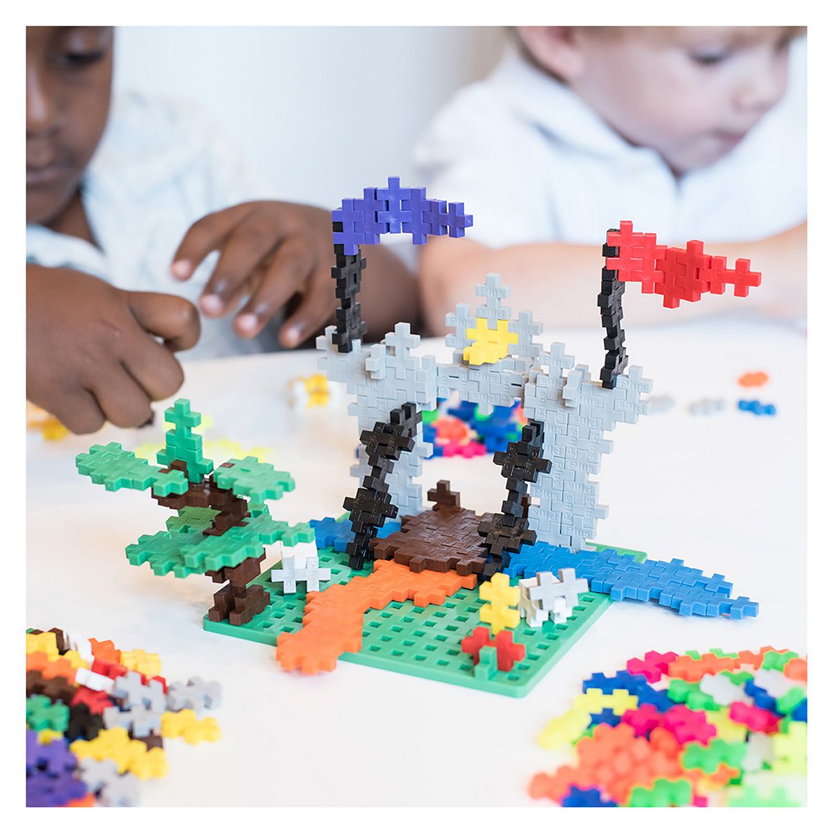 Plus-Plus Learn To Build Set, Basic - 600 Pieces