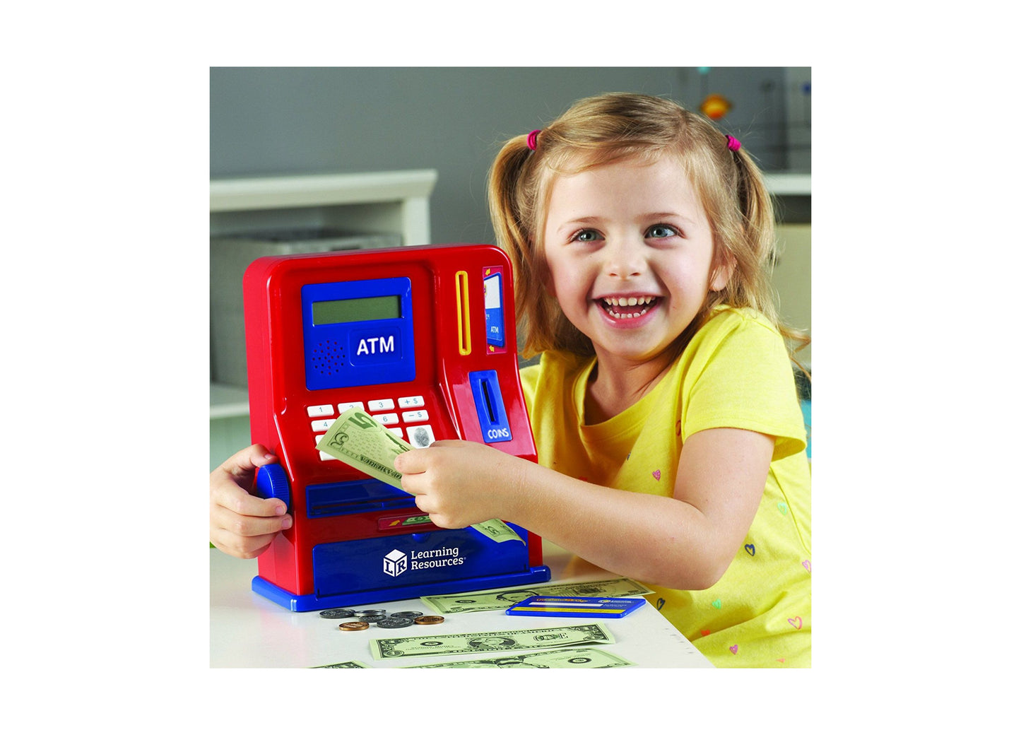 Learning Resources Pretend & Play Teaching ATM Bank - Interactive Educational Toy