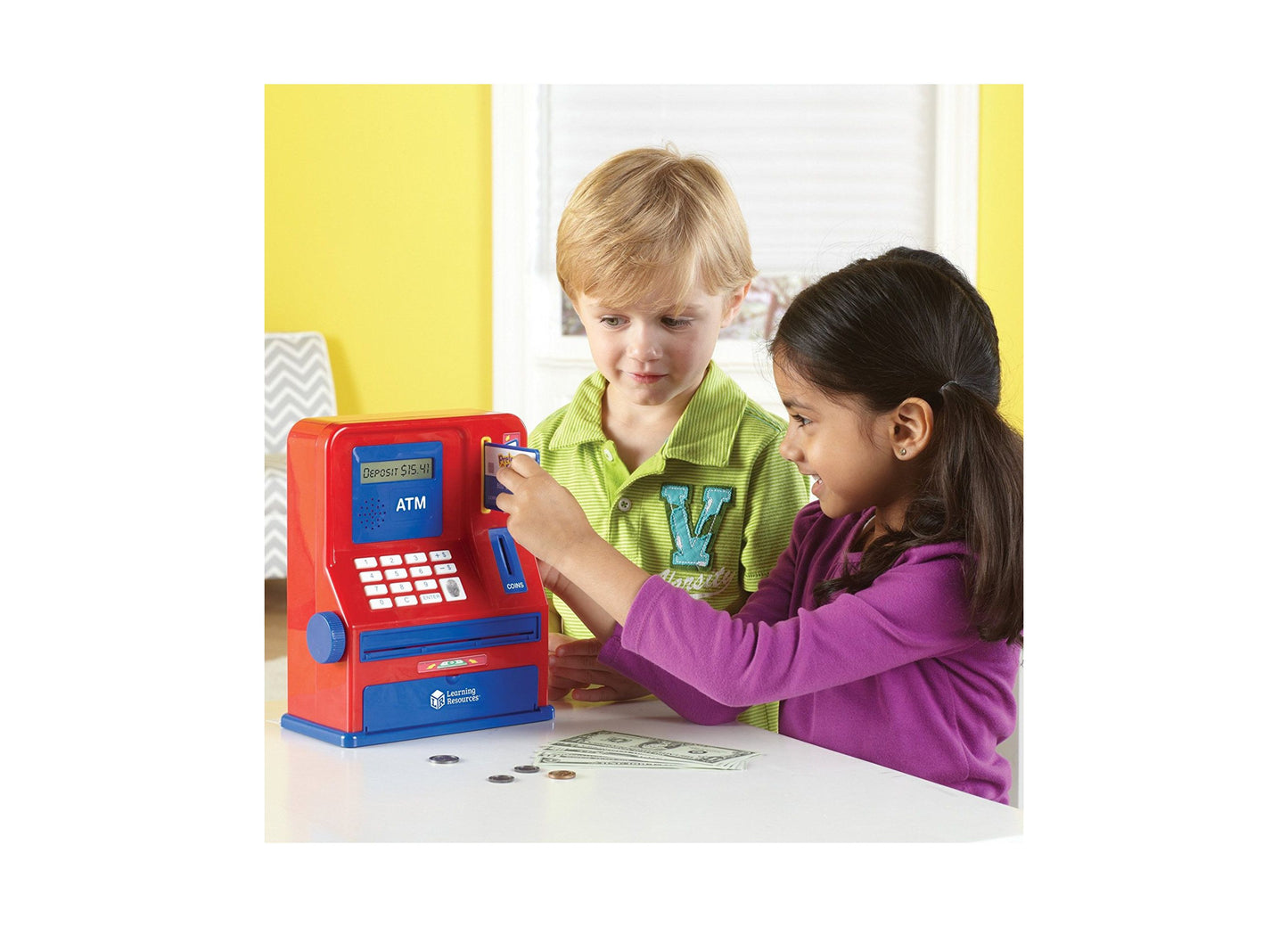 Learning Resources Pretend & Play Teaching ATM Bank - Interactive Educational Toy